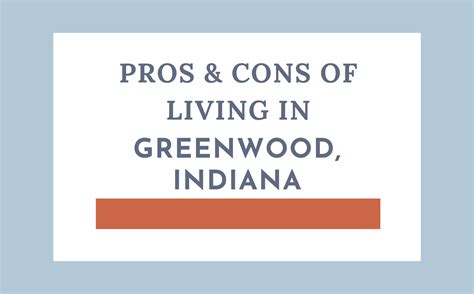 Pros And Cons Of Living In Greenwood Indiana Living In Indianapolis