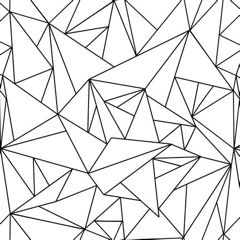 Geometric Line Art Patterns