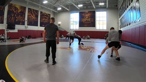 Minnesota Wrestling Coaches Clinic Open Practice Youtube