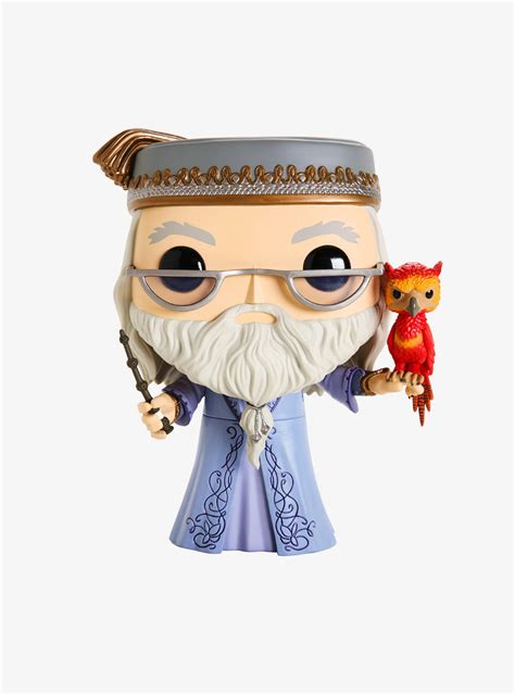 Funko Pop Harry Potter Albus Dumbledore With Fawkes 10 Inch Vinyl