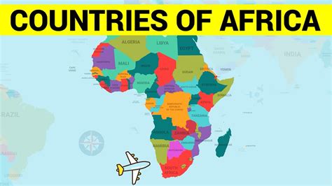 African Countries Learn Africa Map And The Countries Of Africa Continent Youtube