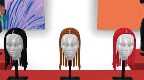 Xxblacksims Ts4 Mannequin Head And Wigs Clutter Items
