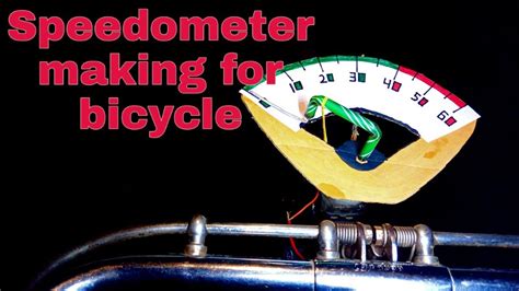 How To Make Speedometer For Bicycle YouTube