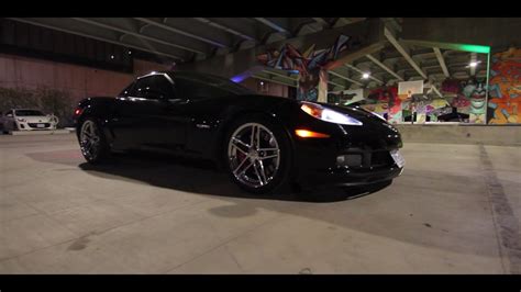 Black Corvette Z06 Toronto 2017 Youtube