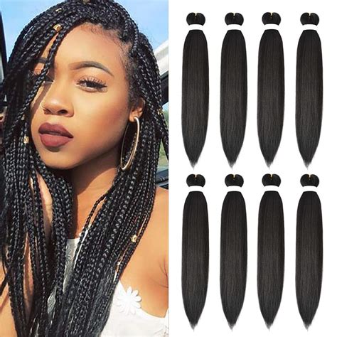 Buy 8 Pack Ombre Braiding Hair Pre Stretched 26 100gpack Premium