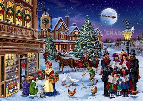 Download Free 100 Victorian Christmas Scenes