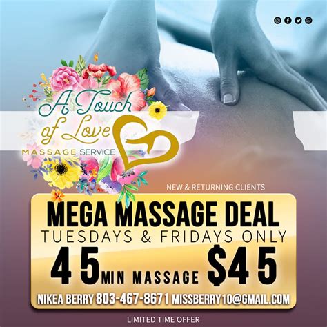 Touch Of Love Massage Services Lexington Sc