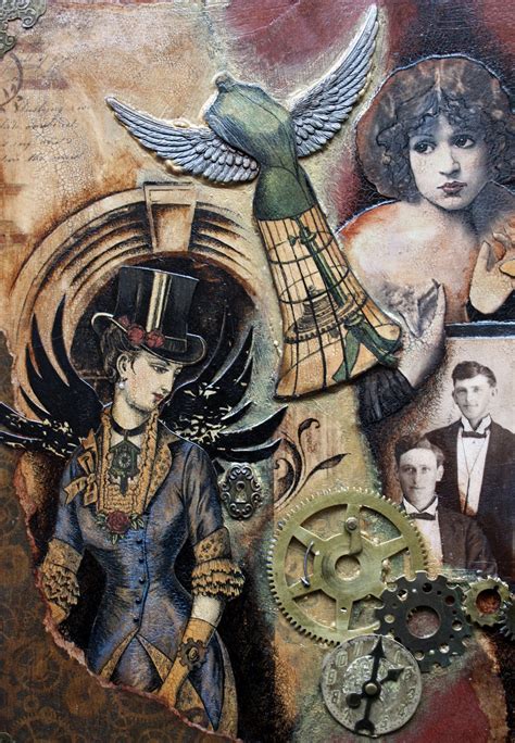 Steampunk Artists And Their Art Steampunk Fairy Beautiful Drawings