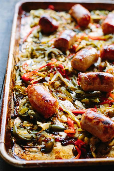 Besides being easy, one of the reasons we love sheet pan dinners when chicken is on the menu is because they are so versatile. Sheet Pan Sausage and Peppers | Easy Weeknight Dinner ...