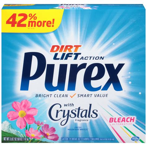 Buy Purex Powder Laundry Detergent With Bleach Alternative Fresh