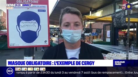 Masque Obligatoire En Ext Rieur L Exemple De Cergy