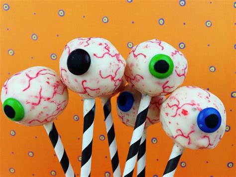 Eyeball Cake Pops For Halloween Southern Couture