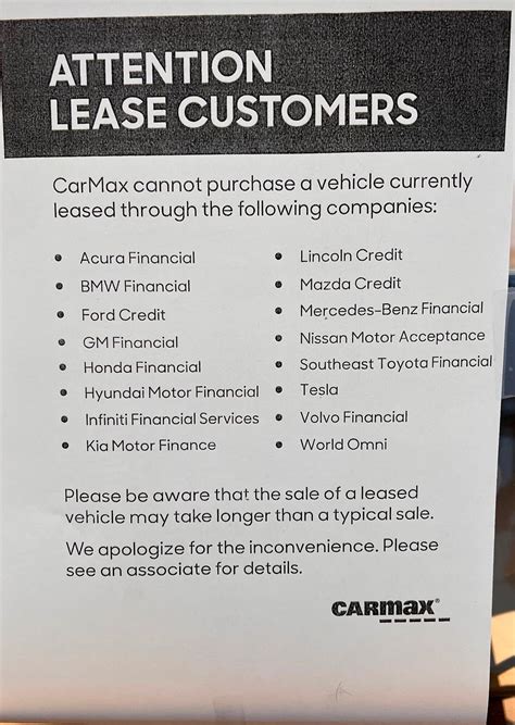 Carmax - still doing lease payoffs? - Buy/Finance - FORUM | LEASEHACKR
