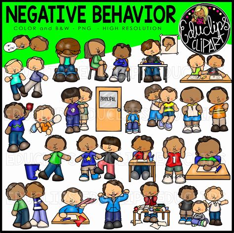 Students In Classroom Clipart Bad Behaviors Clip Art Transparent