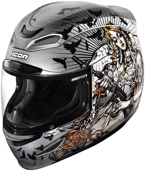 Icon Airmada Nikova Full Face Motorcycle Motorbike Helmet Vehicle Parts