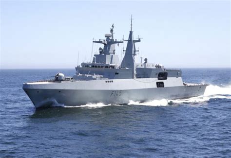 Egyptian Navy Meko A 200 Frigate ‘ens Al Aziz Begins Sea Trials