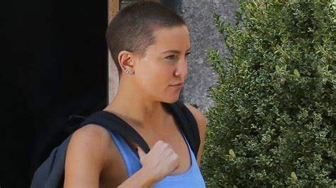 Kate Hudson Shows Off Toned Abs And Flashes Her Shaved Head On Sister