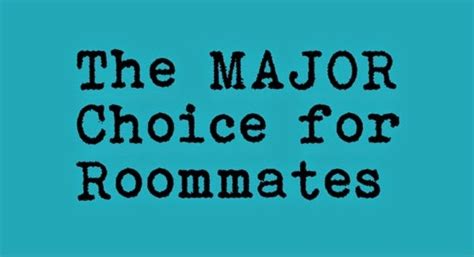 Truth About Nursing School The Major Choice For Roommates