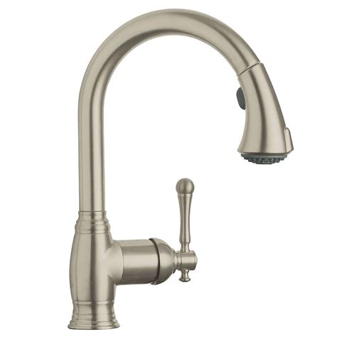 Grohe ladylux kitchen faucet installation. Bridgeford Dual Spray Pull Out Kitchen Faucet 175 gpm