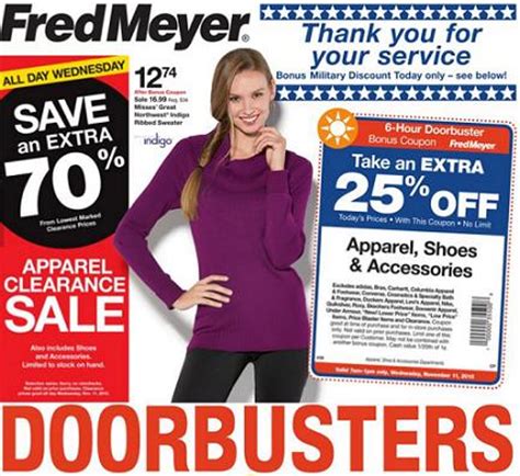 Shop low prices on groceries to build your shopping list or order online. Fred Meyer Doorbuster Sale November 11 - Great deals on ...