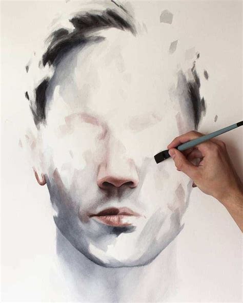 Delicate Watercolor Paintings Of People Capture Fragile Human Emotions