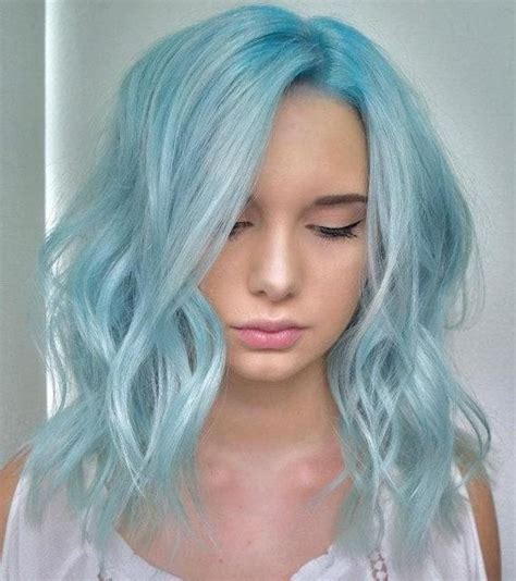 Luxury Icy Platinum Blue Balayage 100 Human Hair Swiss 13x4 Lace Front Glueless Wig Wavy 360