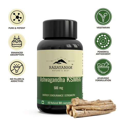 Buy Rasayanam Ashwagandha Ksm 66 Pure And Potent Extract Powder