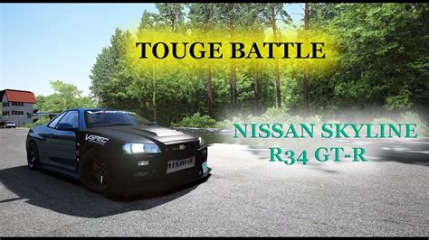 914HP Nissan Skyline R34 GTR V SPEC Gunma Gunsai Touge Assetto