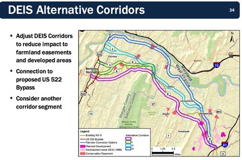 State Lays Out Possible Upgrades New Routes For Wv 9 East Morgan