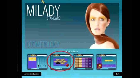 Milady Standard Cosmetology Interactive Games Cd Rom Youtube