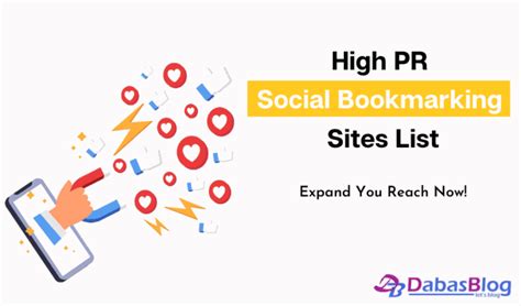 Dofollow Social Bookmarking Sites Updated