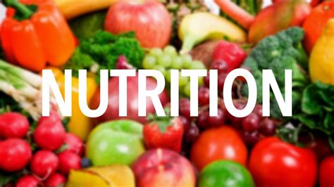 Nutrients Foods Balanced Diet Online Biology Notes