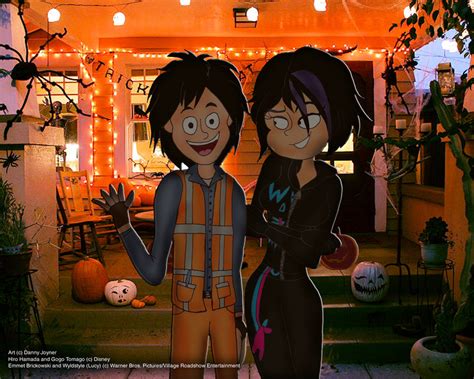 Hiro And Gogo As Emmet And Wyldstyle By Rdj1995 On Deviantart