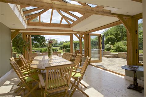 Stunning Oak Orangery Perfect For Entertaining Guests And Living An