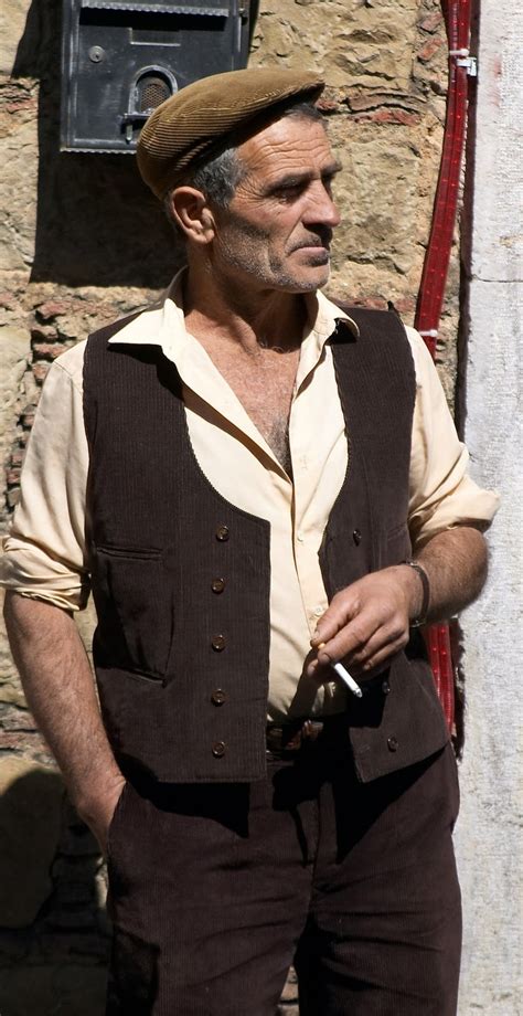 typical sicilian man with hat called coppola italy sicilian sicily sicily italy