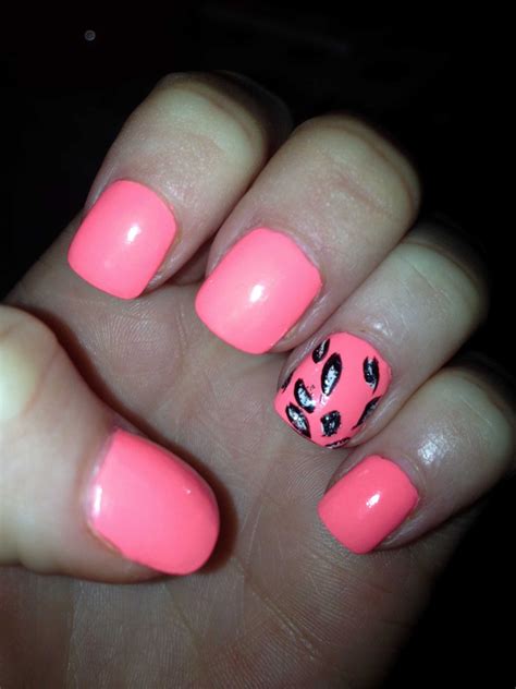 Pink cheetah print nails! | Cheetah print nails, Nails, Pink cheetah print