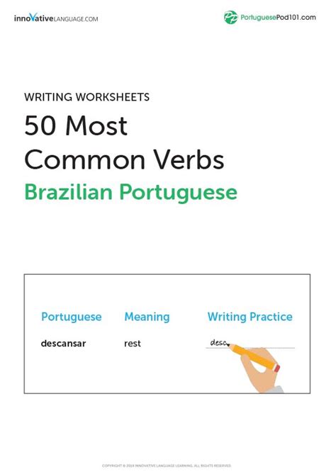 16 Portuguese Worksheets For Beginners Pdf Printables