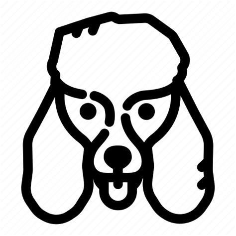 Animal Canine Dog Face Pet Poodle Puppy Icon Download On Iconfinder