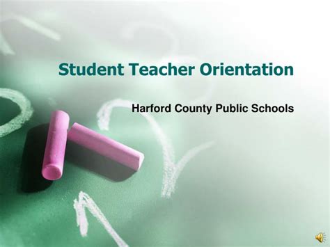Ppt Student Teacher Orientation Powerpoint Presentation Free
