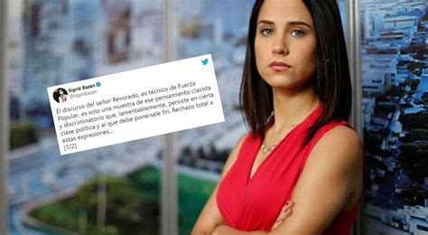 Sigrid Bazán Defiende A Primera Dama De Ataques Clasistas En Redes Sociales