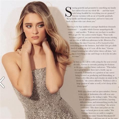 Lizzy Greene Bode Magazine November Issue Celebmafia