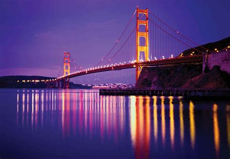 Golden Gate Bridge Construction Of One Of The Longest Suspension