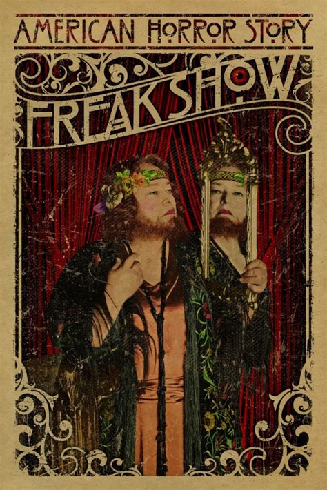 welcome to the creepshow — american horror story freak show posters by uncle