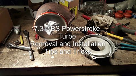 Obs 73 Powerstroke Turbo Tips And Tricks How To Remove The Turbo