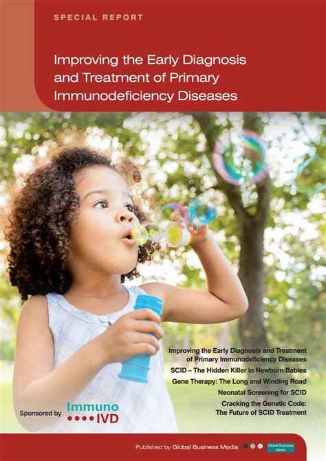 Improving The Early Diagnosis And Treatment Of Primary Immunodeficiency