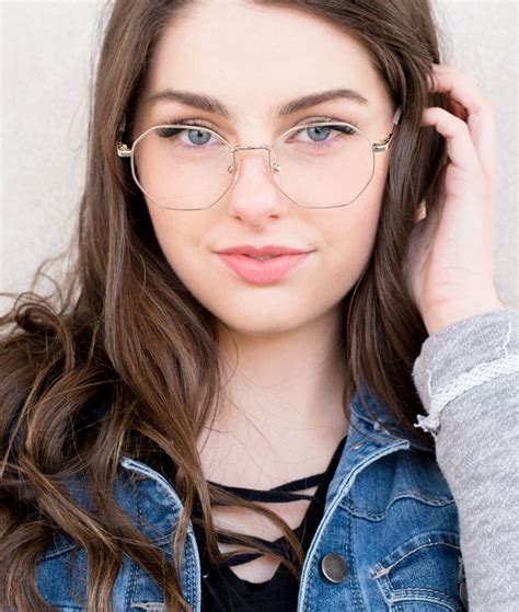 Unisex Full Frame Metal Eyeglasses Trendy Glasses
