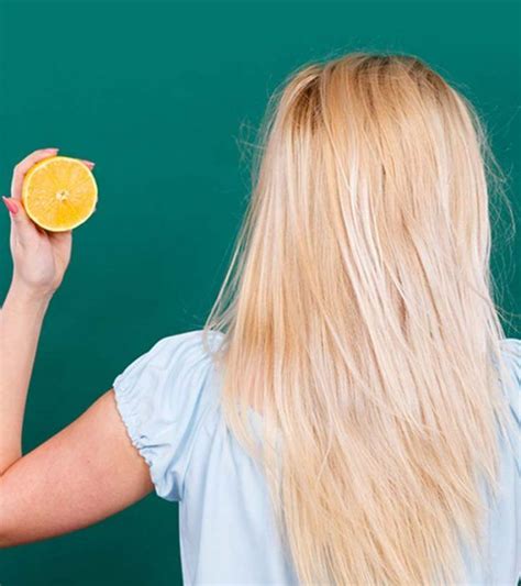 Everything You Need To Know Before Using Lemon Juice To Lighten Your Hair Lemon Hair Lemon