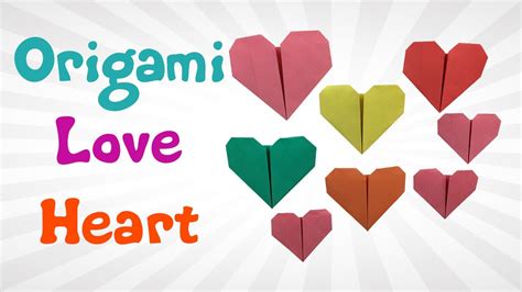 Cute Origami Love Heart Diy How To Make Origami Heart Easy Origami