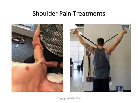 What Are The Best Treatments For Shoulder Pain — Mend
