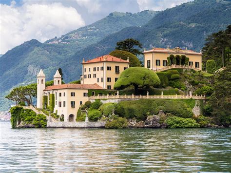 Set At The Tip Of A Peninsula The Villa Del Balbianello Was Built In